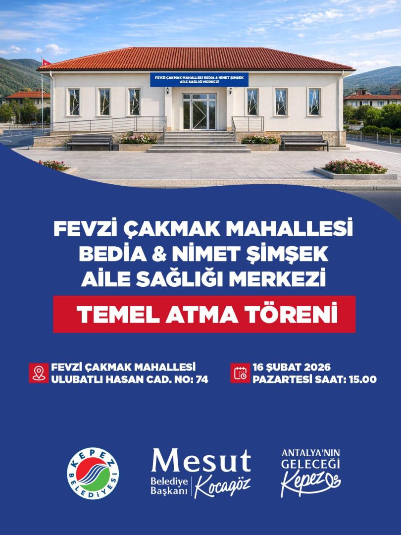 KEPEZ'DE SAĞLIK YATIRIMLARI HIZ KESMİYOR