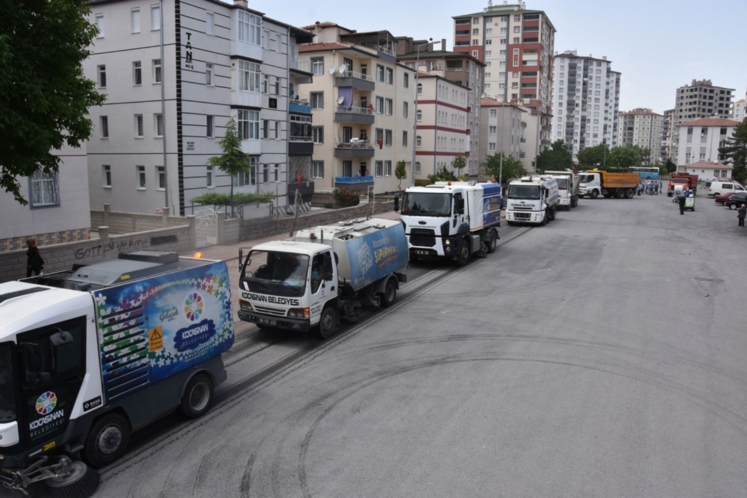 KOCASİNAN'DA TEMİZLİKTE MODERN FİLO FARKI 
