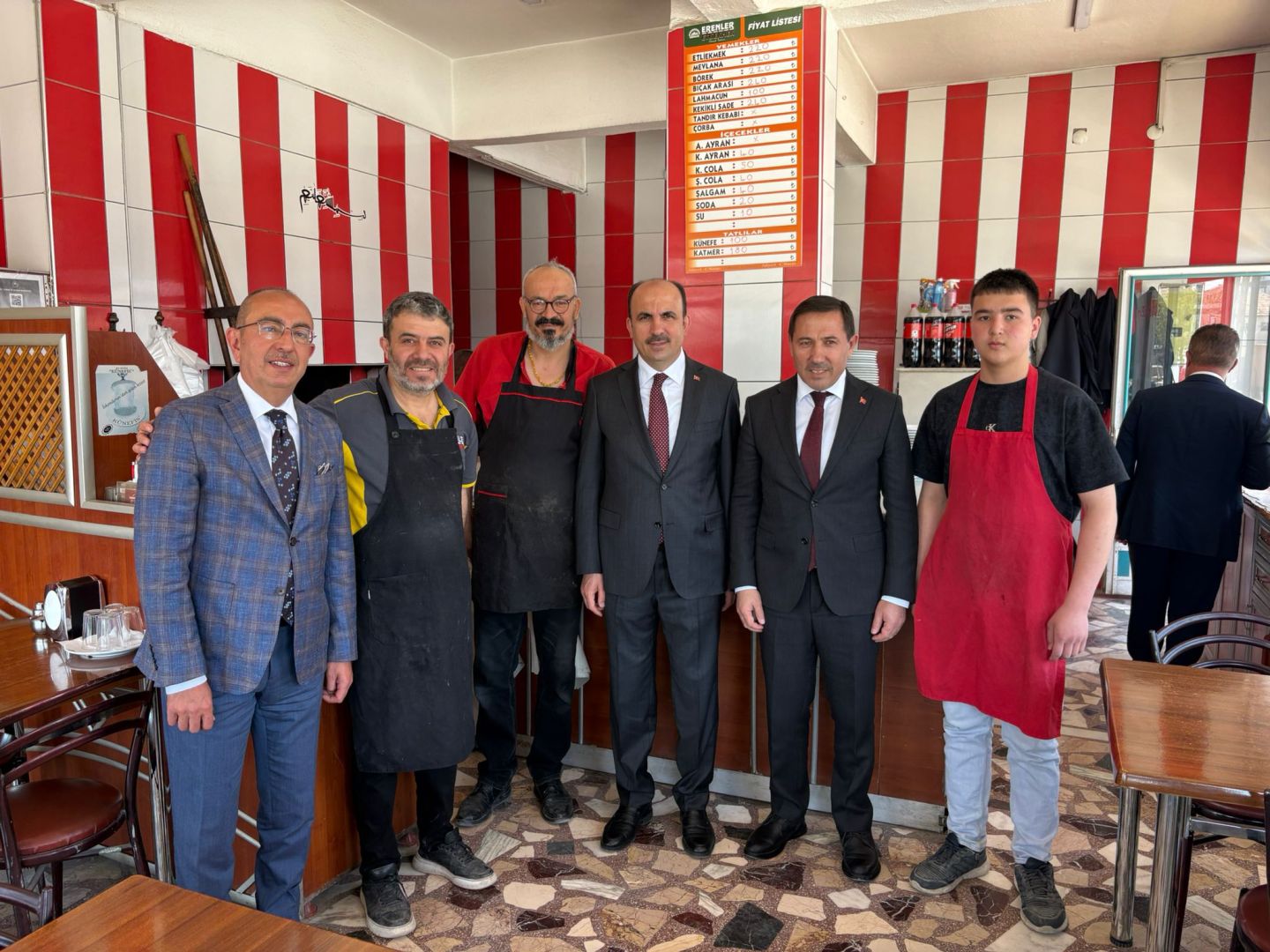BAŞKAN ALTAY’DAN ESNAF ZİYARETİ
