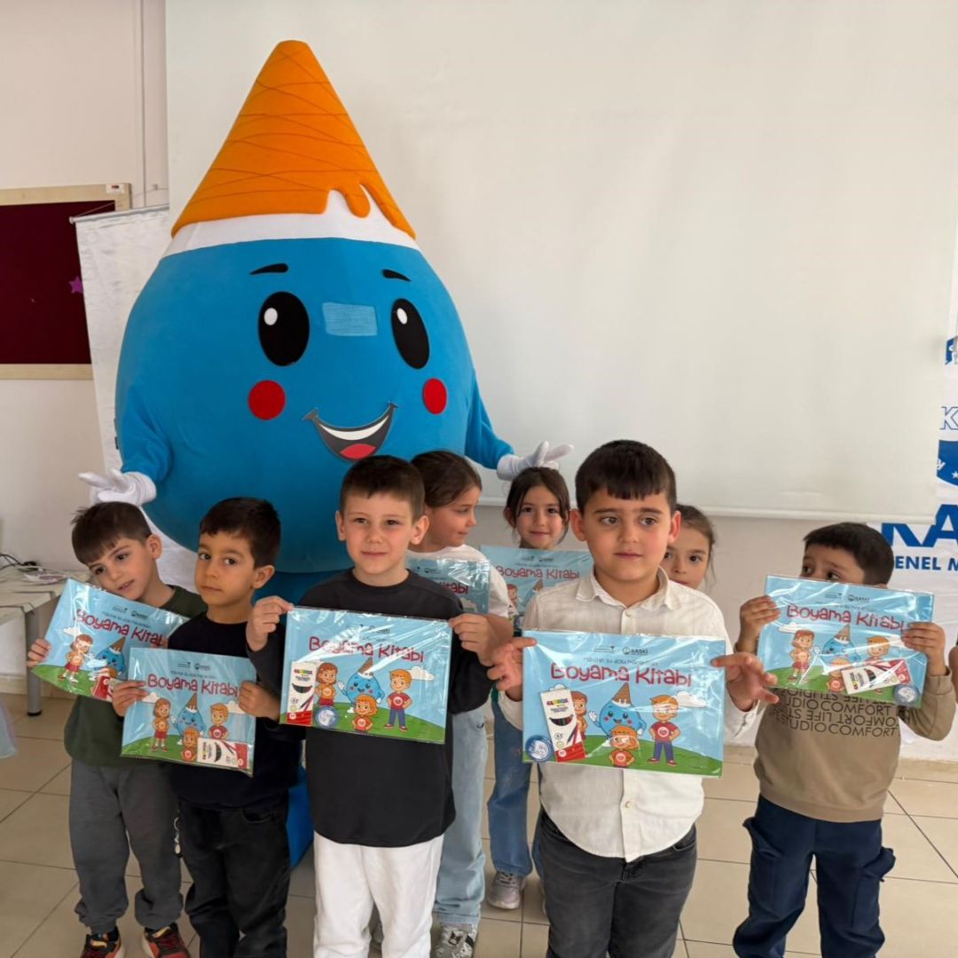 KASKİ’DEN ÇOCUKLARA SU BİLİNCİ 