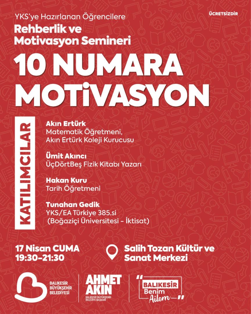SINAV STRESİNE KARŞI MOTİVASYON HAMLESİ