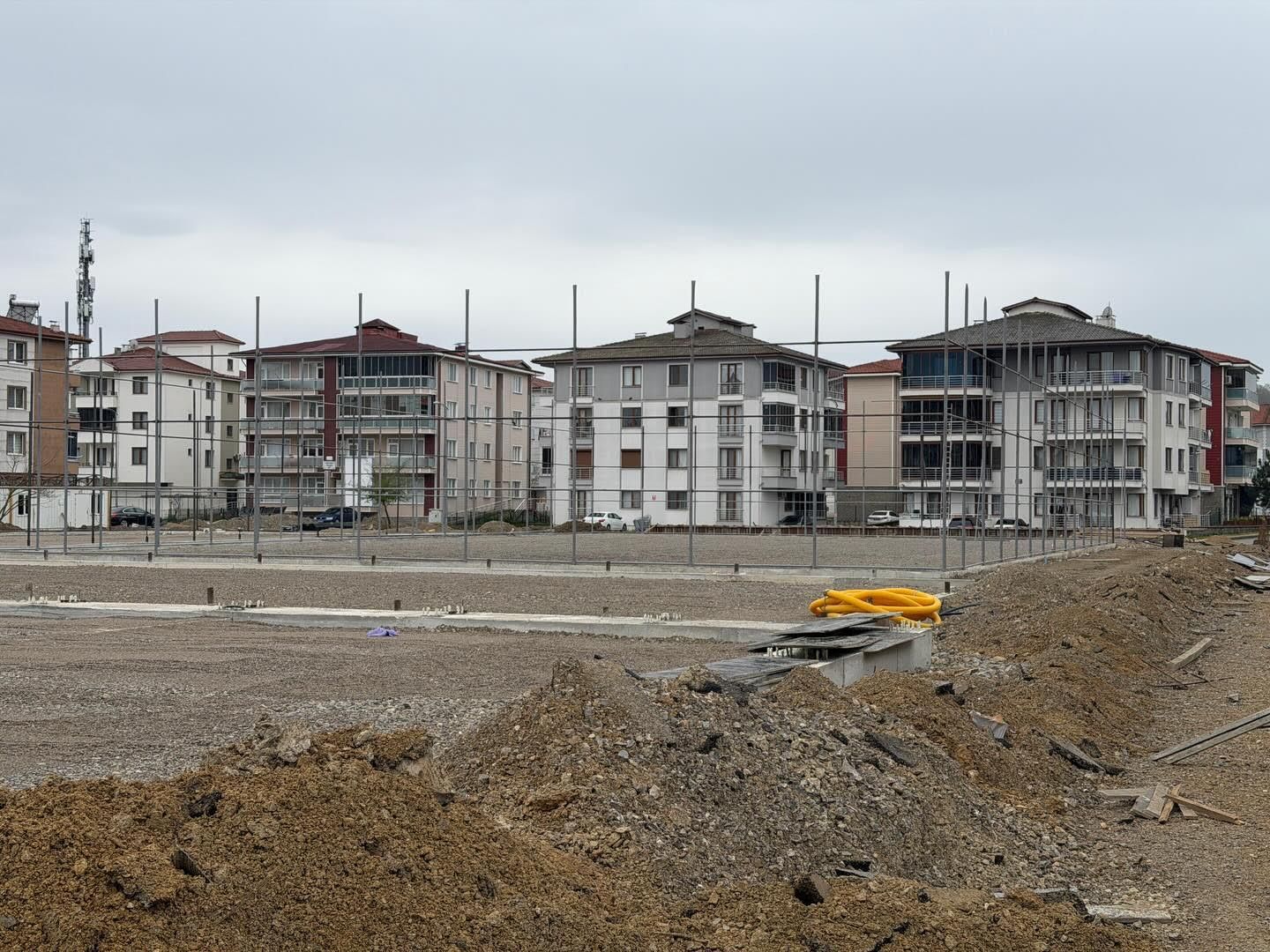 SPOR KOMPLEKSİ PROJESİ’NDA ÇALIŞMALAR DEVAM EDİYOR 