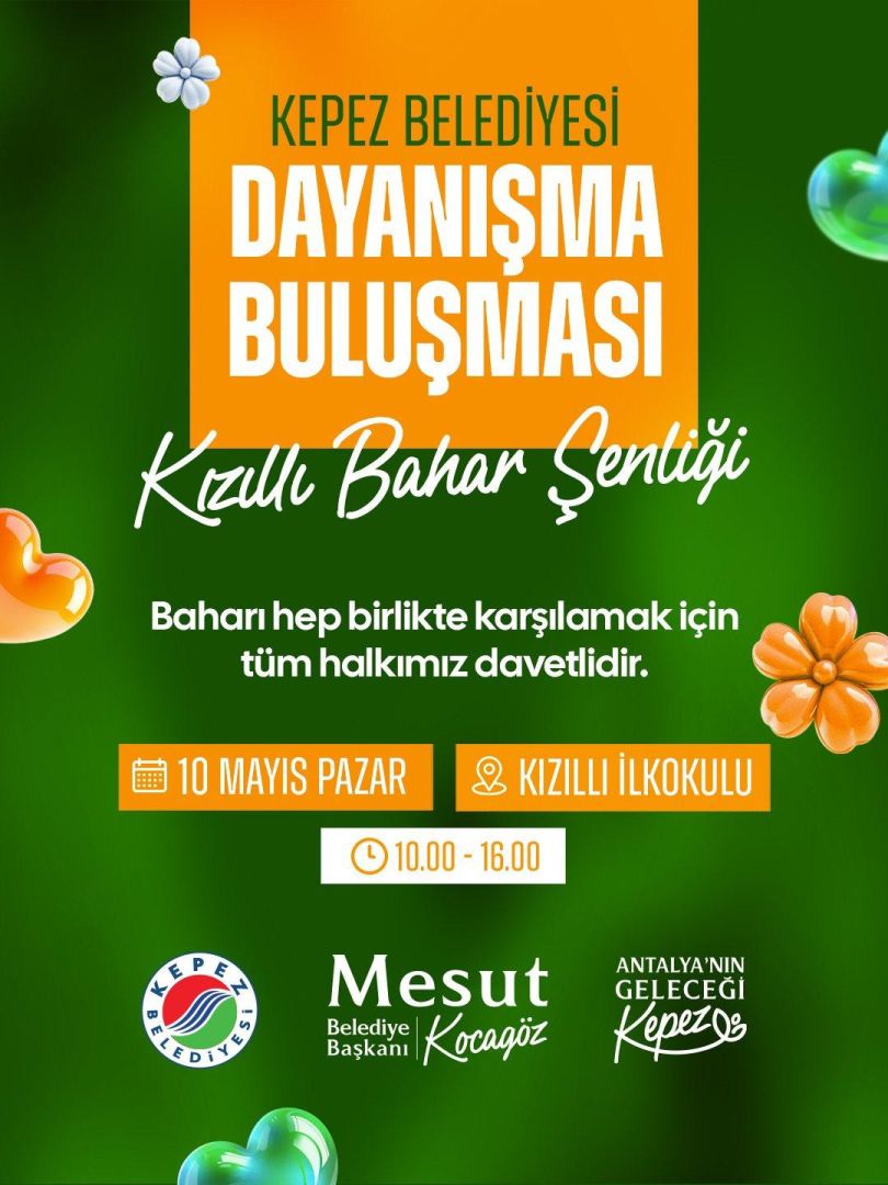 BAHAR ŞENLİĞİYLE BİRLİK VE BERABERLİK