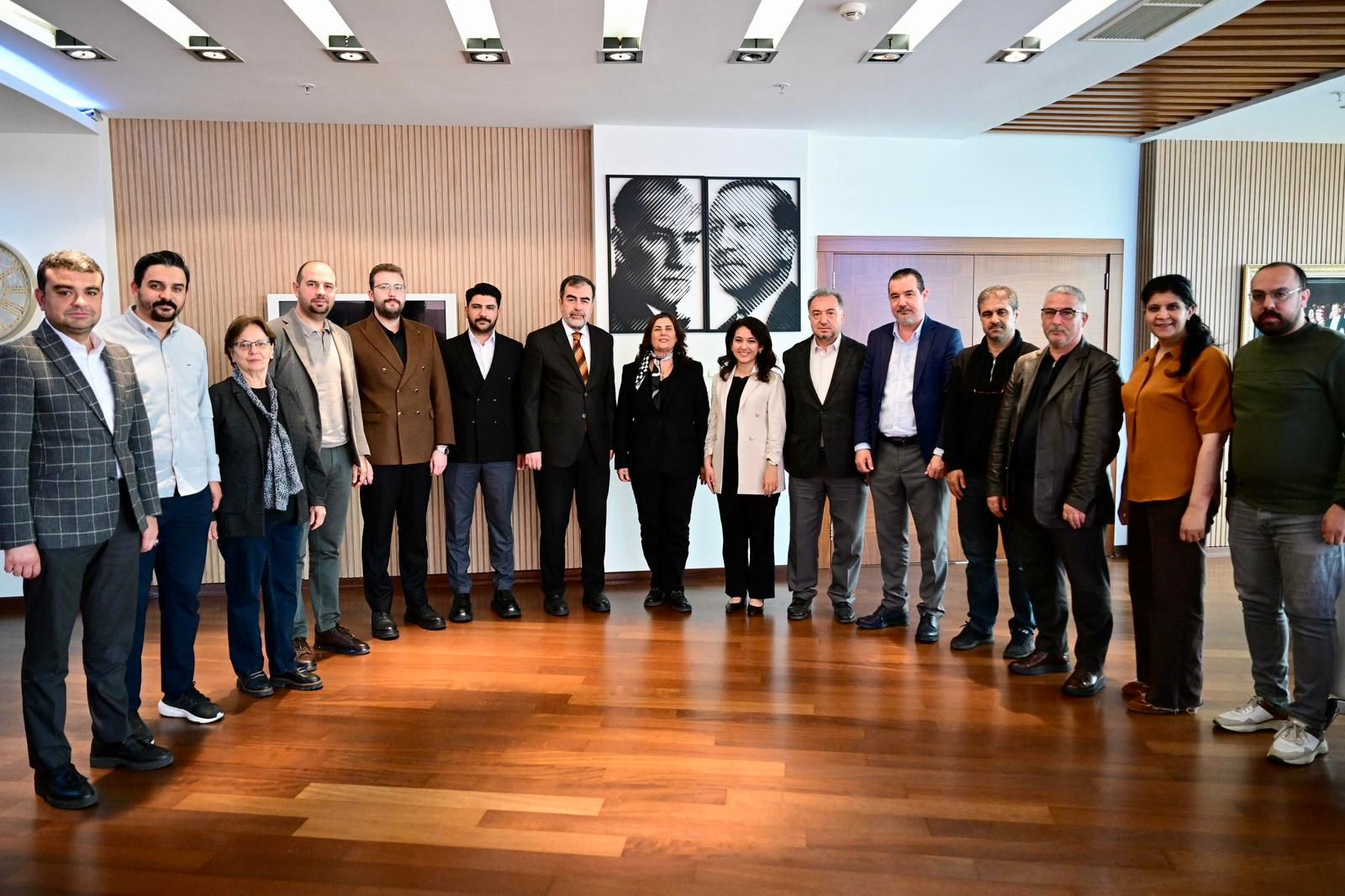BAŞKAN ÇERÇİOĞLU’NA AK PARTİ AYDIN’DAN ZİYARET 