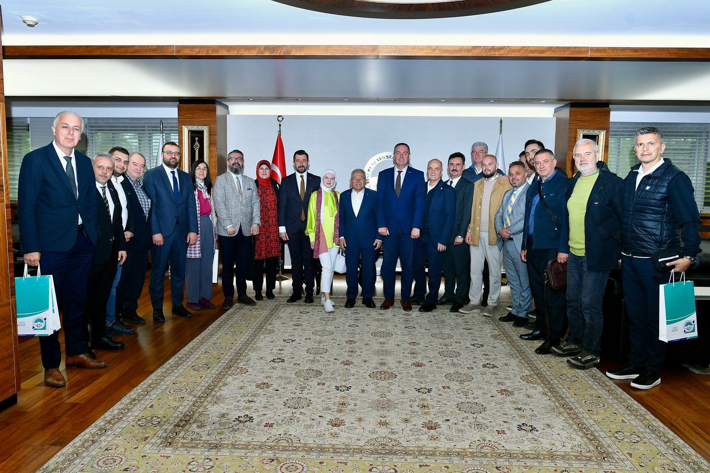 BOSNA HERSEK DOSTLUK KÖPRÜLERİ HEYETİ’NDEN ZİYARET