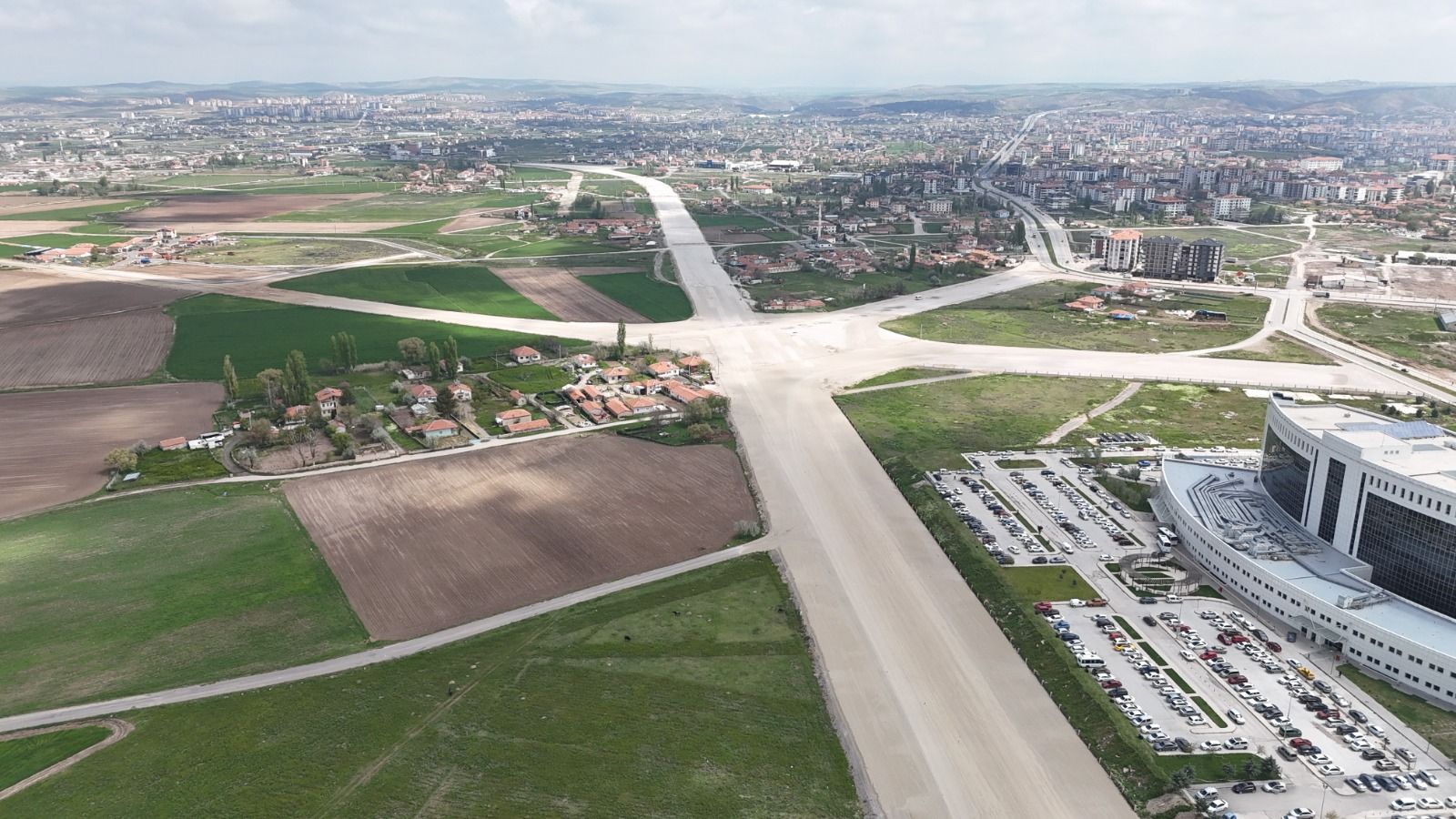 YENİ ÇEVRE YOLU’NDA ÇALIŞMALAR HIZ KAZANDI