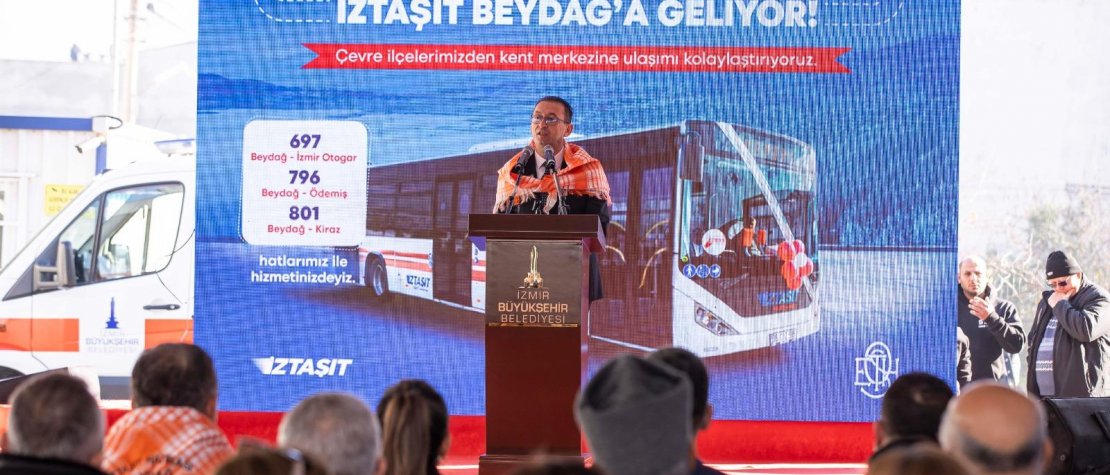 İZTAŞIT KOLAYLIĞINDA 7’NCİ DURAK BEYDAĞ