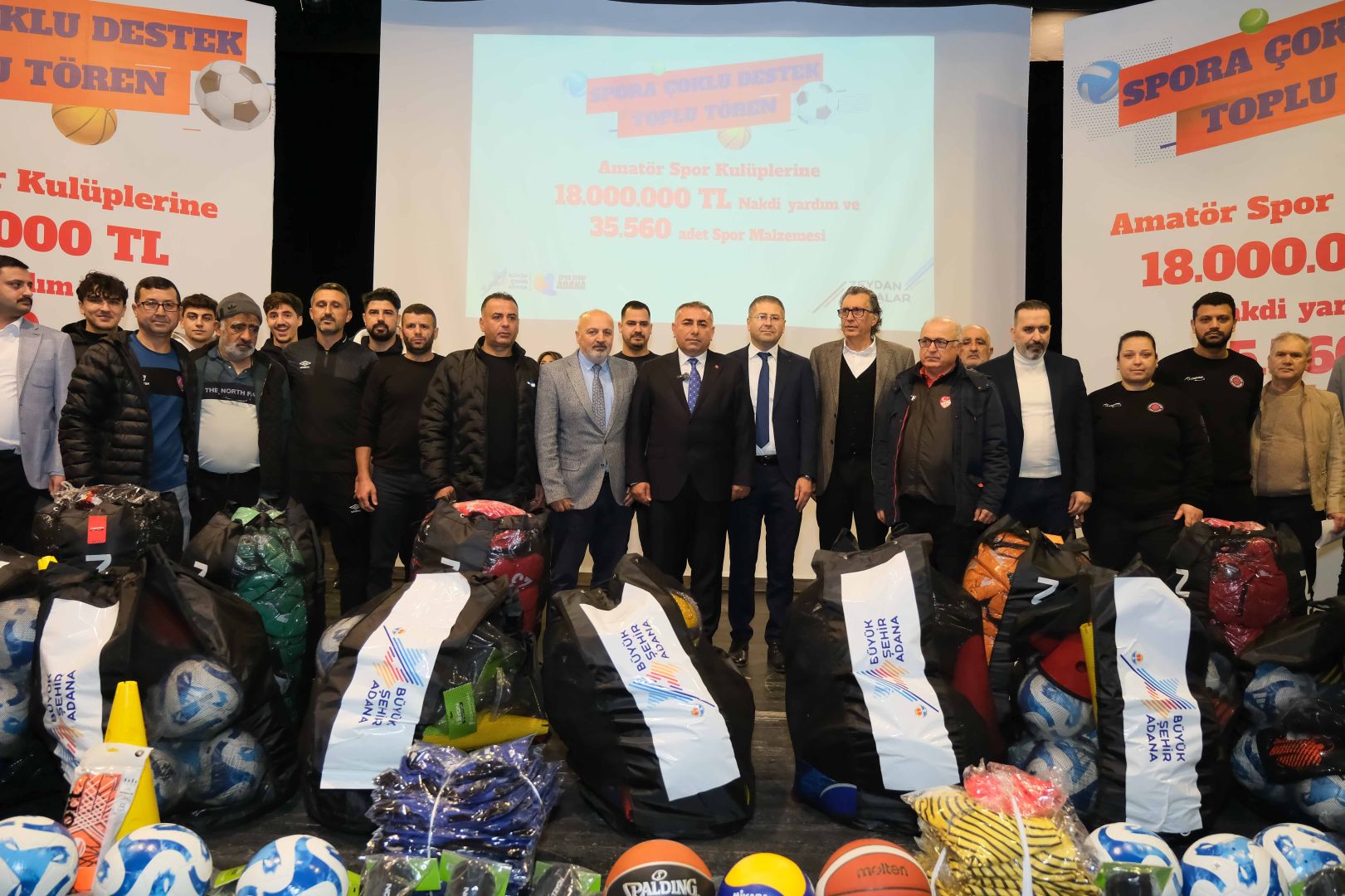 ADANA BÜYÜKŞEHİR'DEN SPORA DESTEK