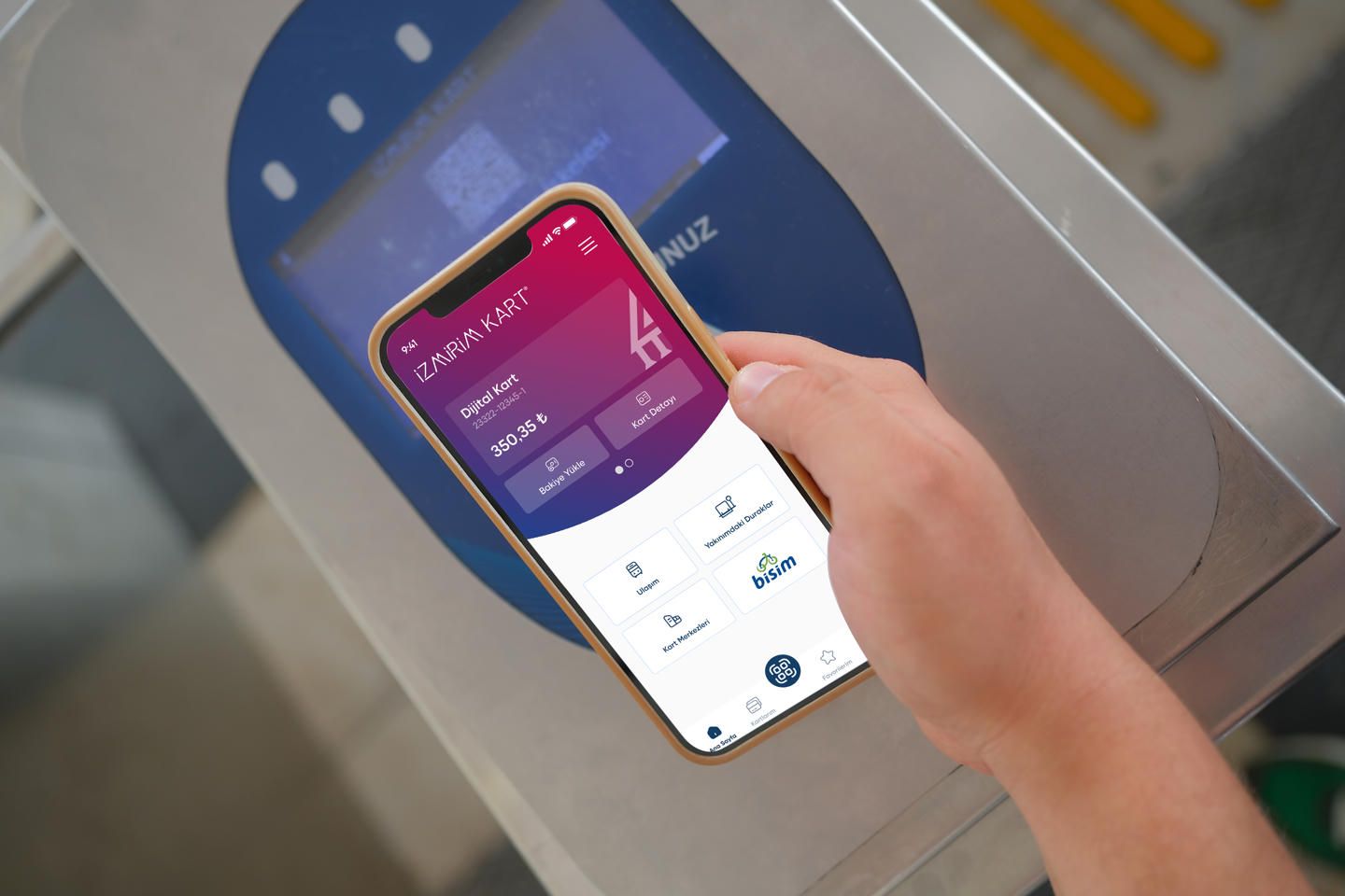 DİJİTAL İZMİRİM KART'TA BÜYÜK KOLAYLIK 