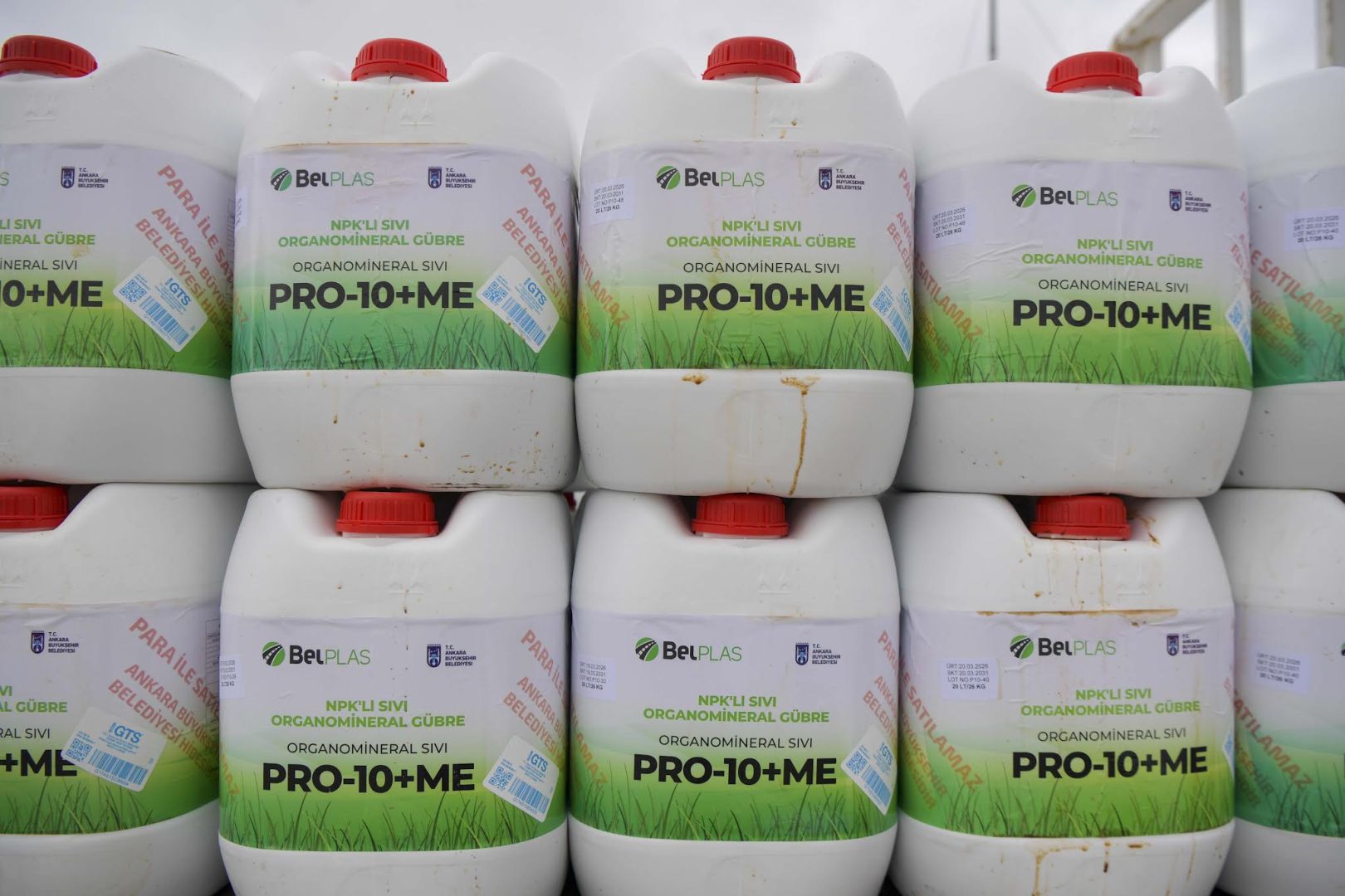 BÜYÜKŞEHİR’DEN YÜZDE 50 HİBELİ SIVI GÜBRE DESTEĞİ