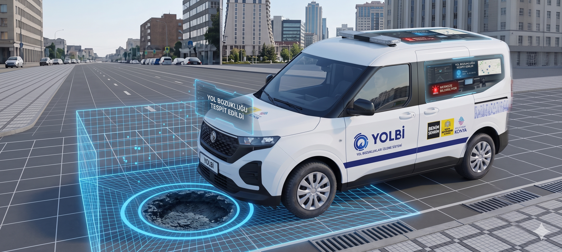 KONYA’DA YOLLAR YAPAY ZEKÂ İLE İZLENECEK 