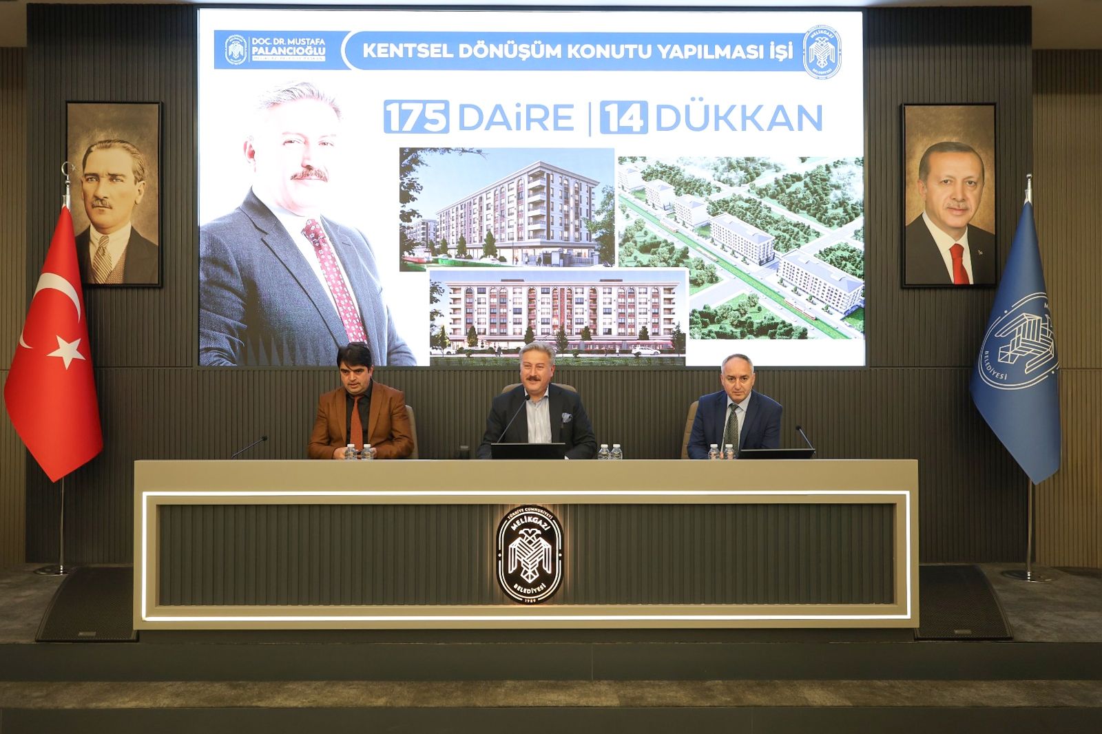 MELİKGAZİ’DE KENTSEL DÖNÜŞÜM ATAĞI HIZ KESMİYOR