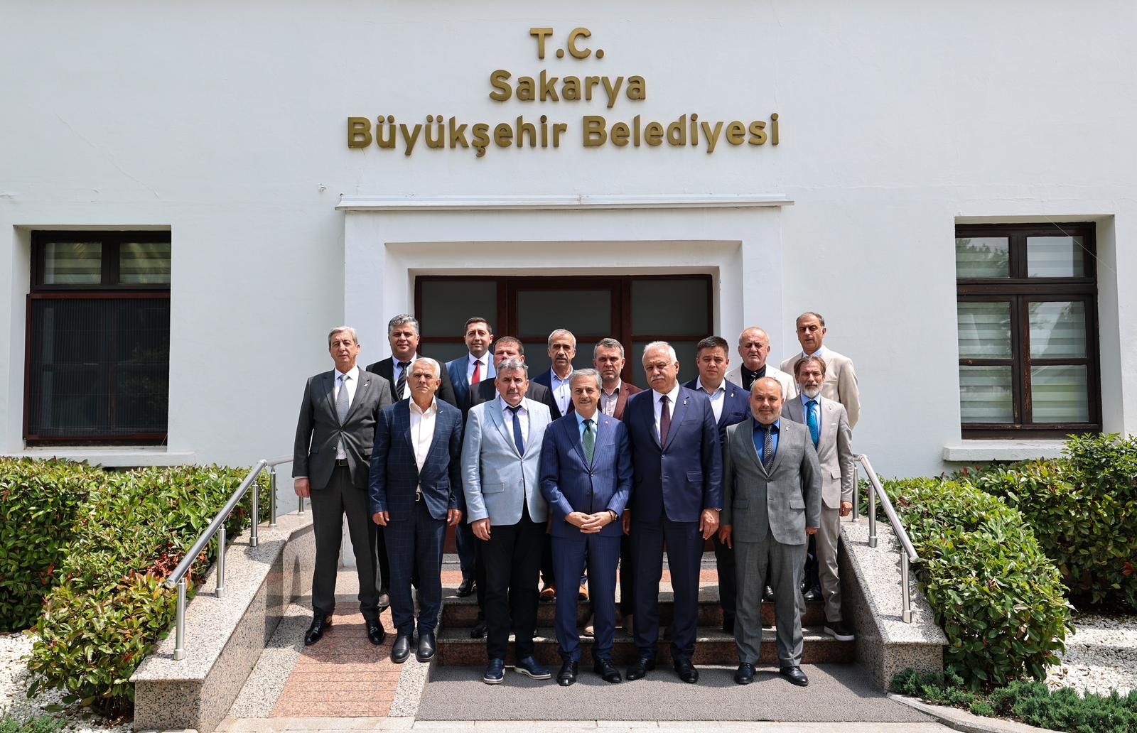 ALEMDAR, SESOB HEYETİNİ MAKAMINDA KONUK ETTİ