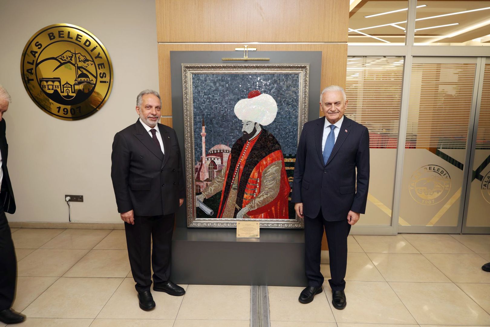 BİNALİ YILDIRIM TALAS’TA TÜRK DÜNYASI MESAJI VERDİ 