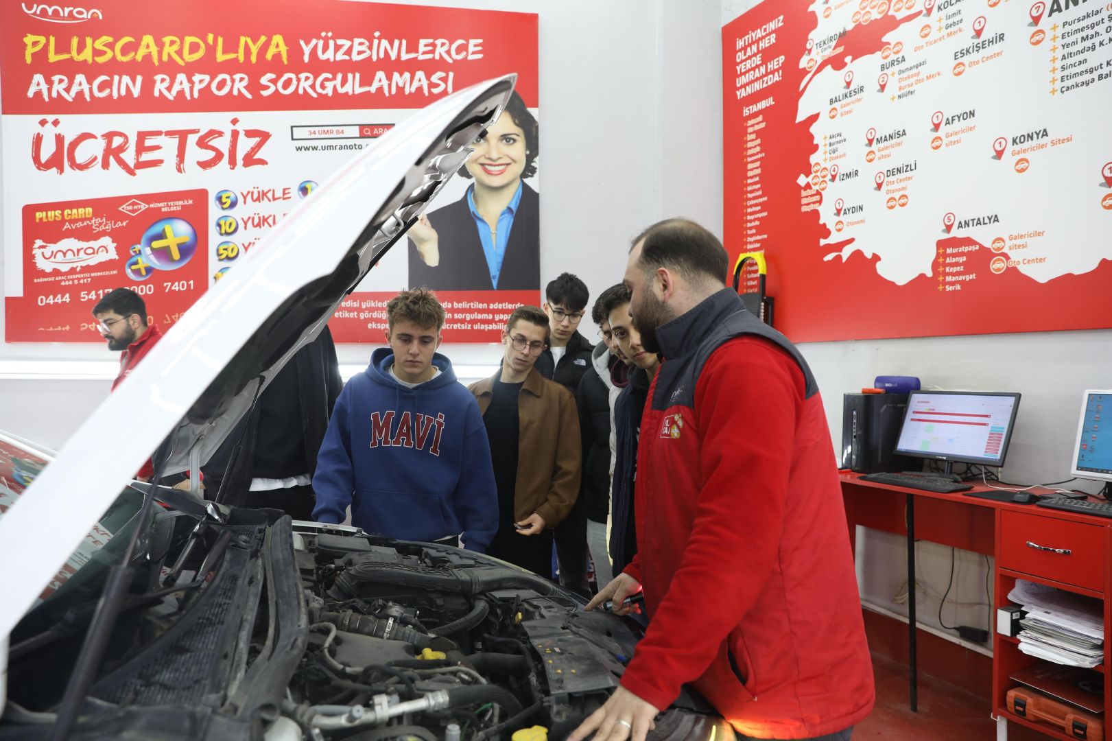 BÜYÜKŞEHİR İLE GENÇLER MESLEĞE HAZIRLANIYOR 