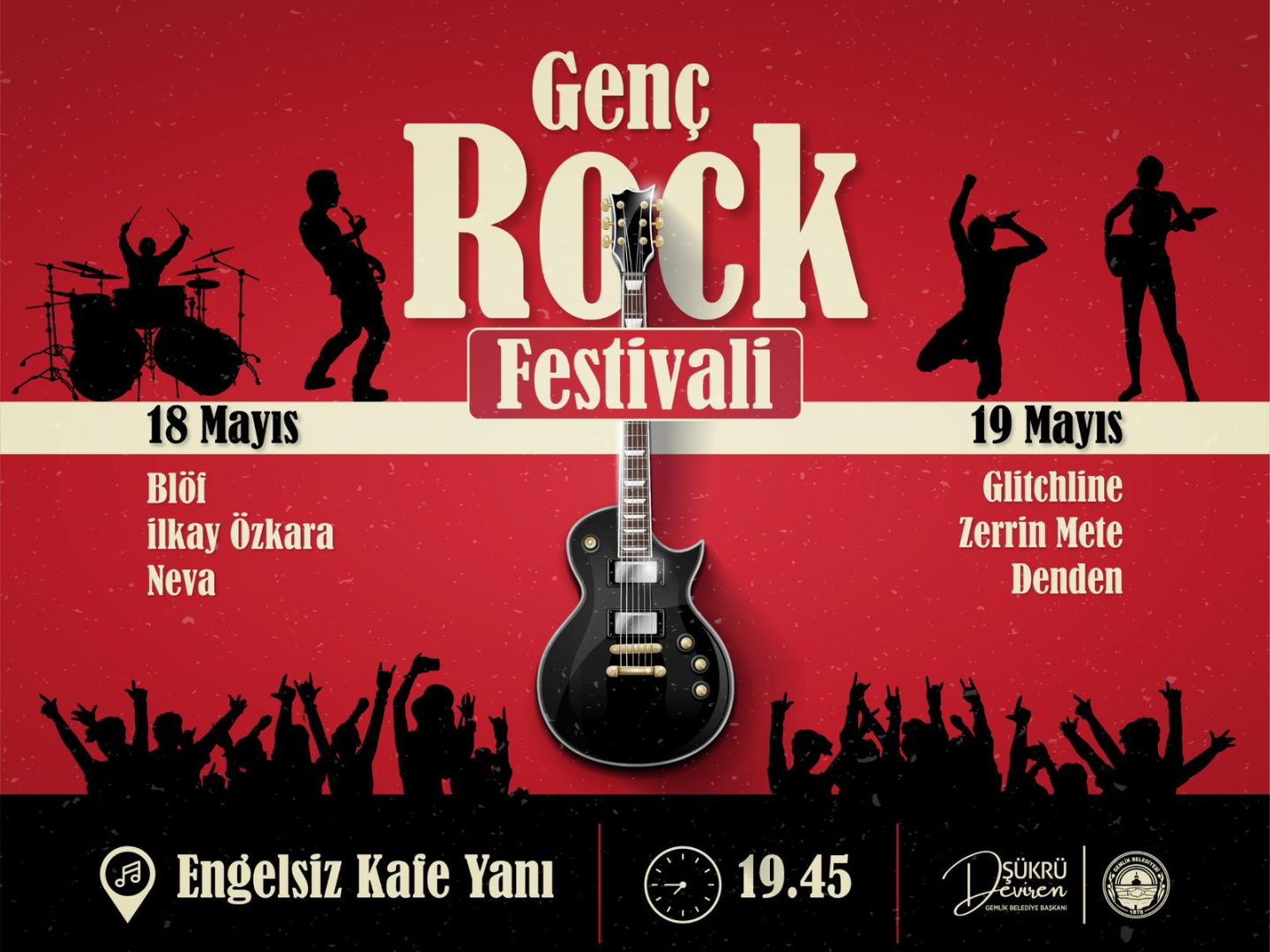 GEMLİK’TE ROCK FESTİVALİ COŞKUSU