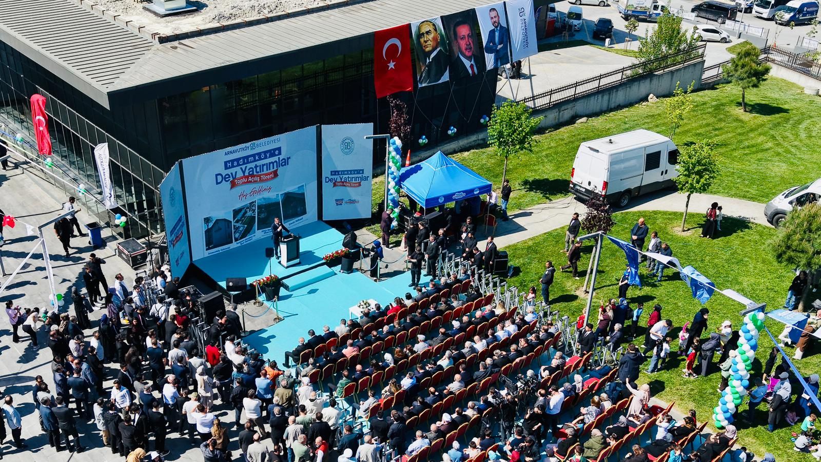 HADIMKÖY’E DEV YATIRIMLARIN TOPLU AÇILIŞI 