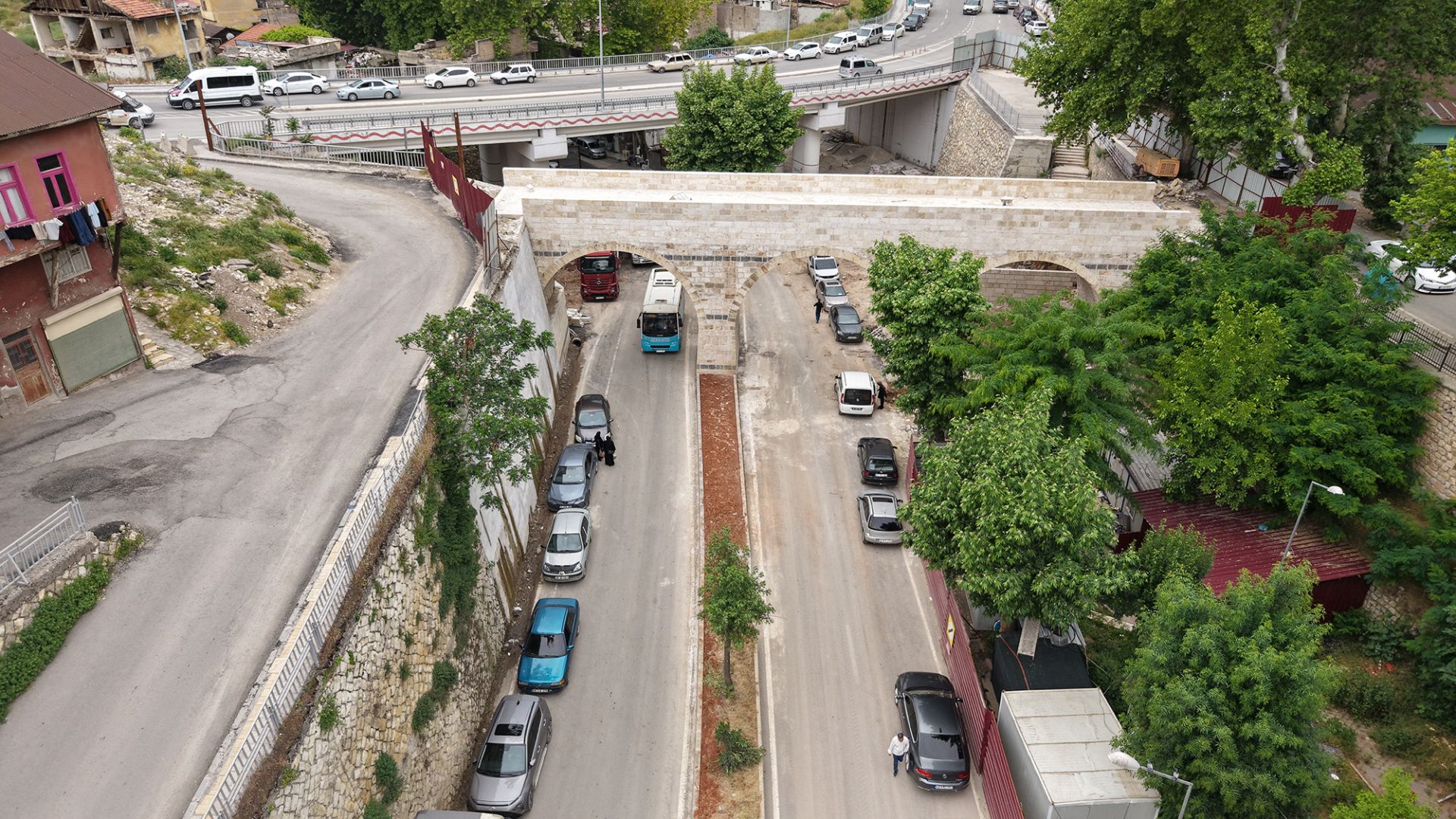KANLIDERE CADDESİ ULAŞIMA AÇILDI