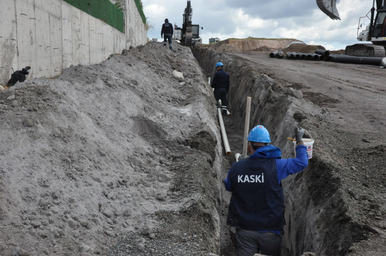 KASKİ’DEN ŞEHİR GENELİNDE YOĞUN MESAİ