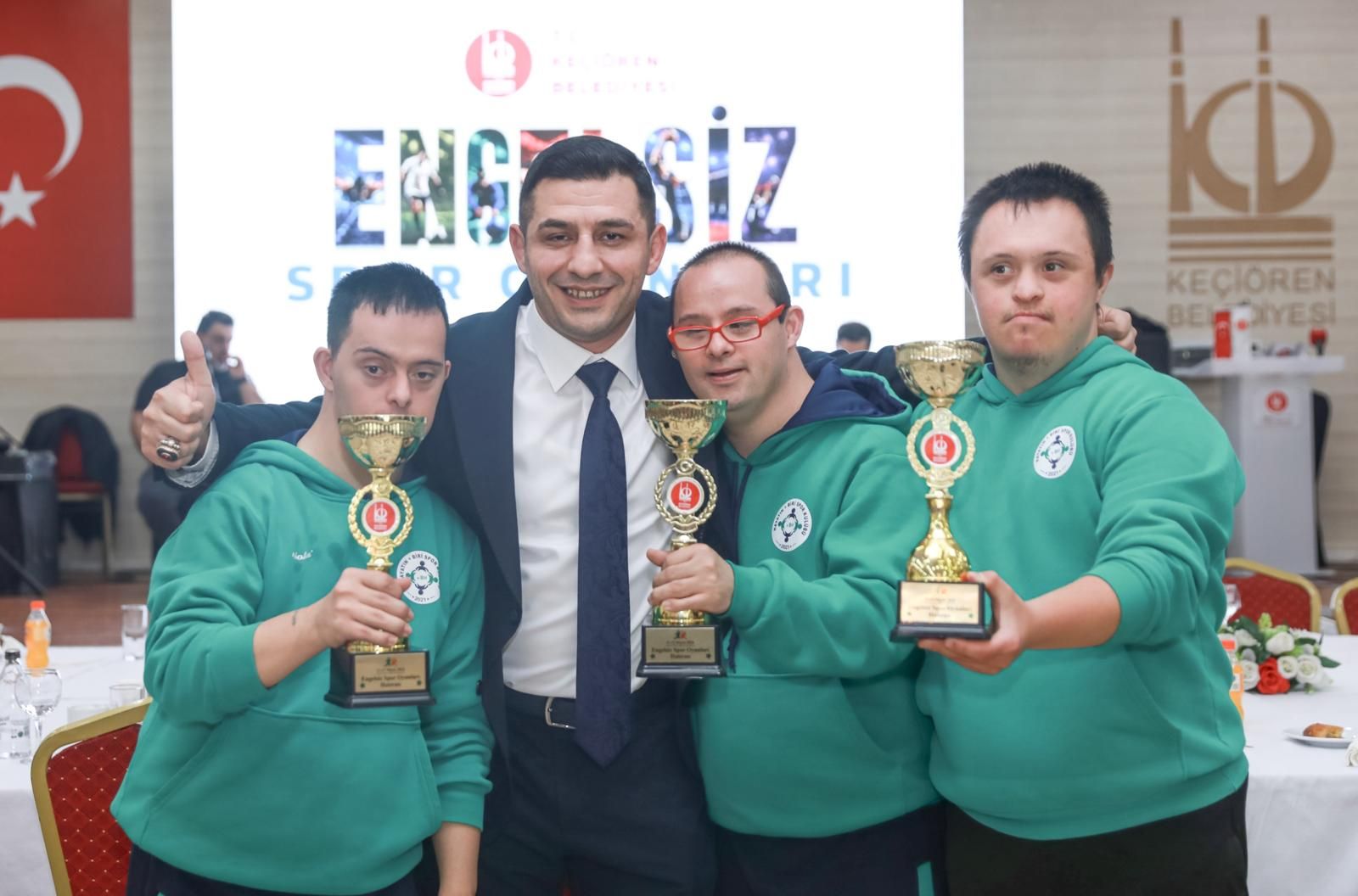 KEÇİÖREN’DE ENGELSİZ SPOR OYUNLARI FİNALLE TAÇLANDI 