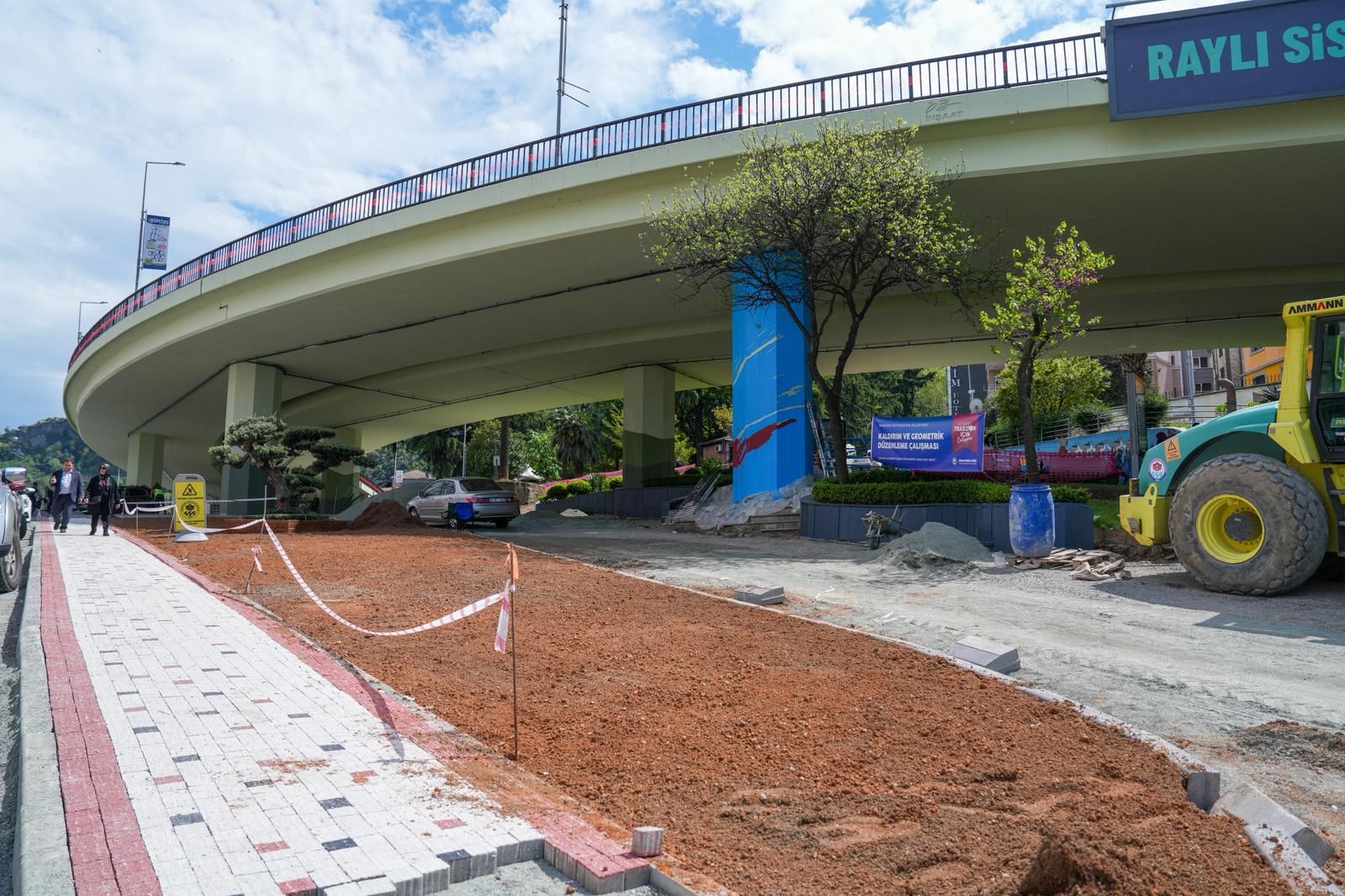 MEYDAN VİYADÜK ALTI MODERN YAŞAM ALANINA DÖNÜŞÜYOR 