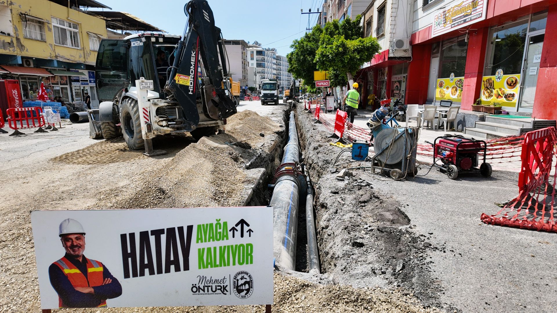 PAYAS’TA İÇME SUYU ŞEBEKESİ YENİLENİYOR 