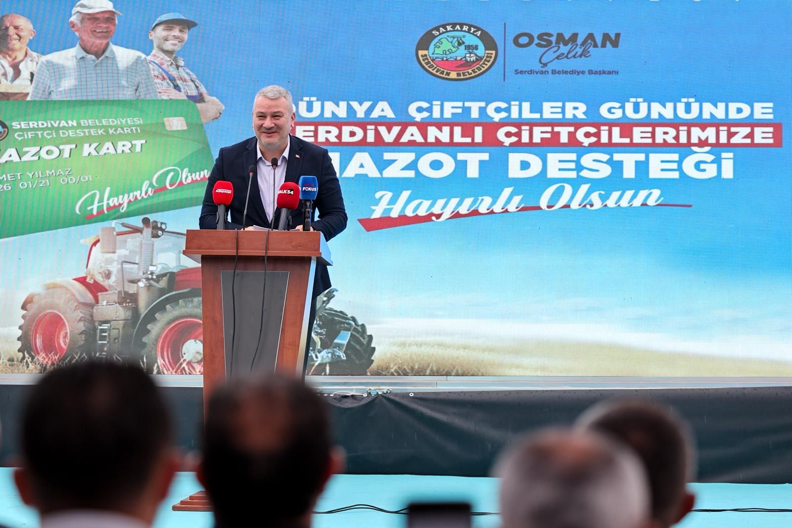 SERDİVAN’DAN TARIMA CAN SUYU 