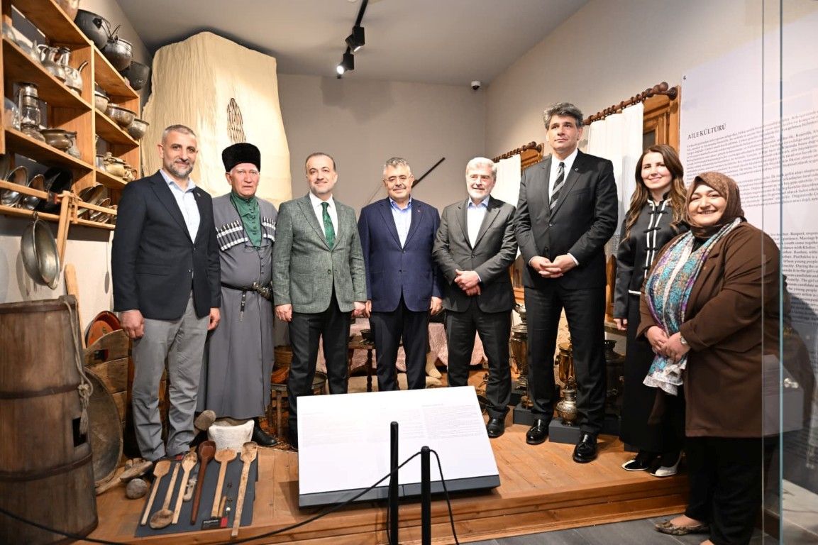 TÜRKİYE’NİN İLK RESMİ ÇERKES MÜZESİ AÇILDI 