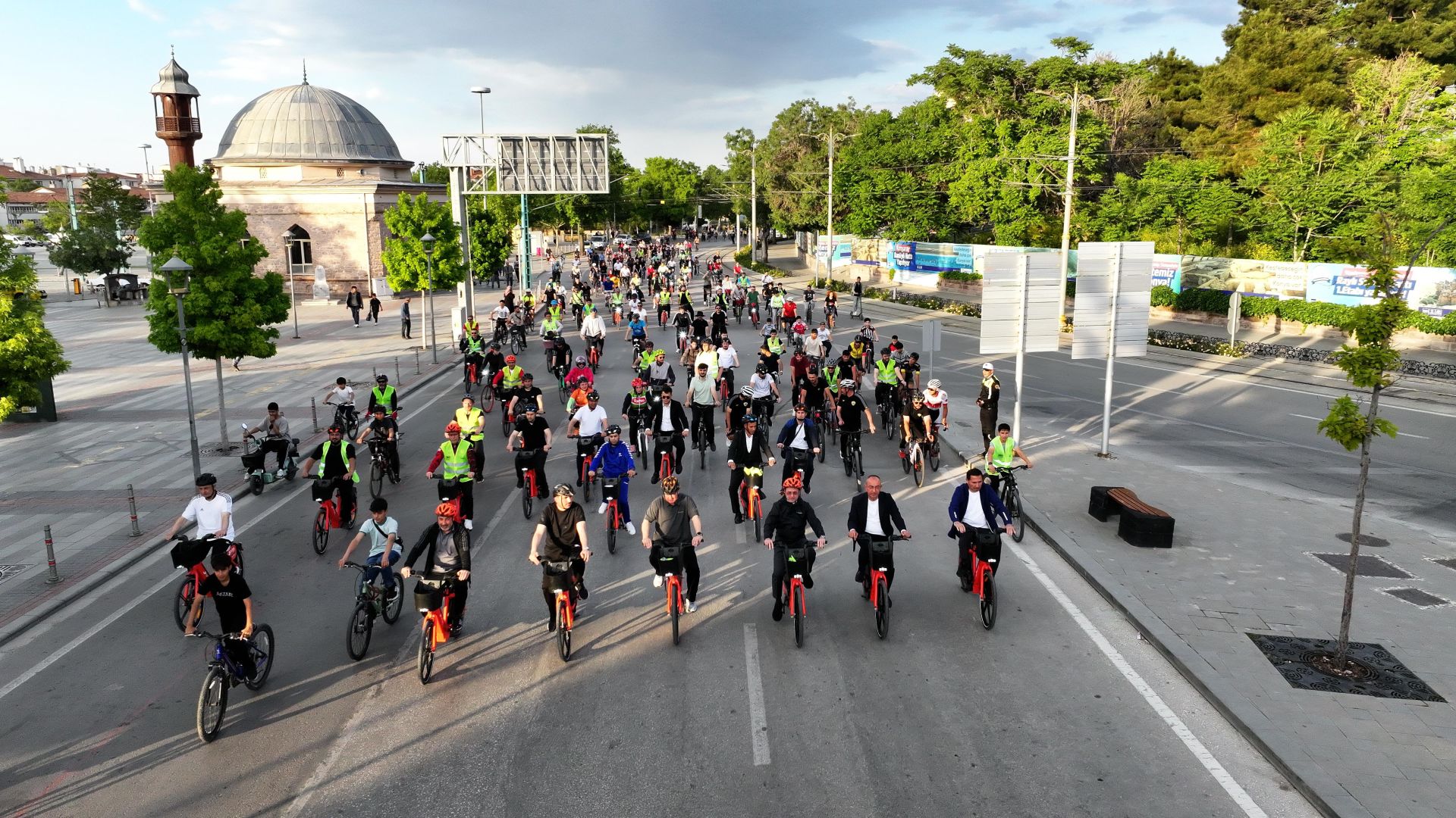 AVRUPA BİSİKLET BAŞKENTİ KONYA PEDAL ÇEVİRDİ 