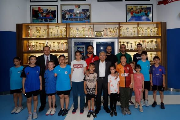 BAŞKAN BÜYÜKKILIÇ: “GELECEĞİN SPORCULARINI YETİŞTİRİYORUZ”