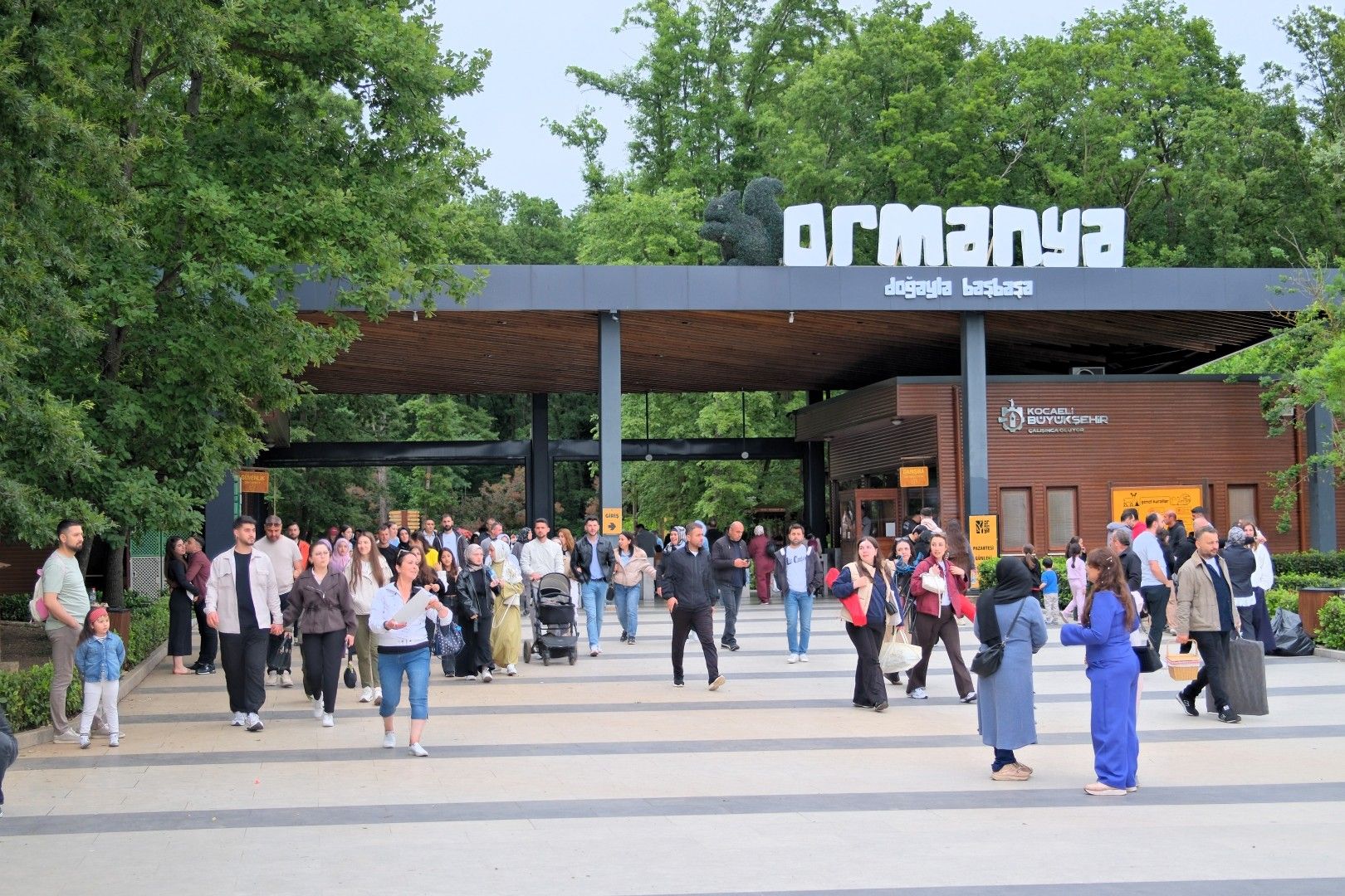 BAYRAMIN GÖZDESİ ORMANYA OLDU