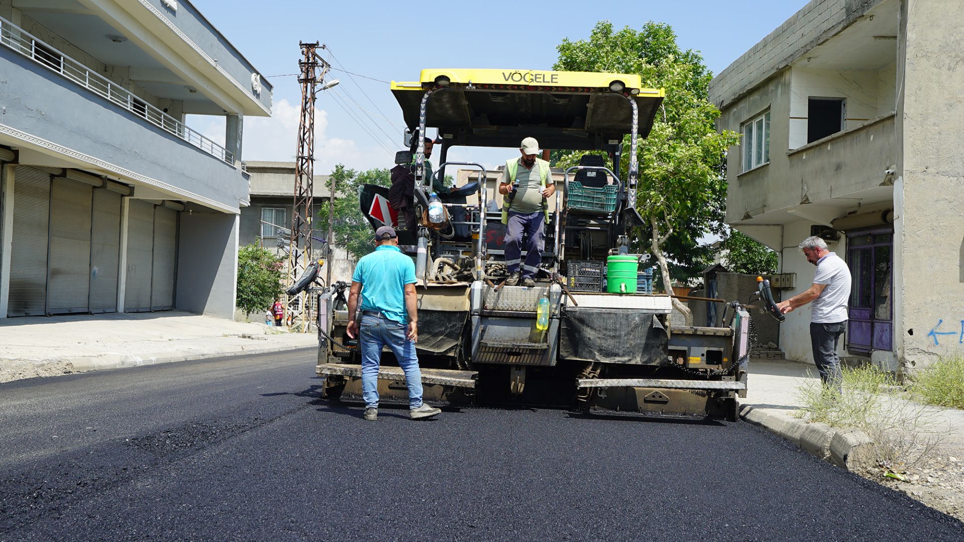 HAYDARBEY CADDESİ YENİLENİYOR