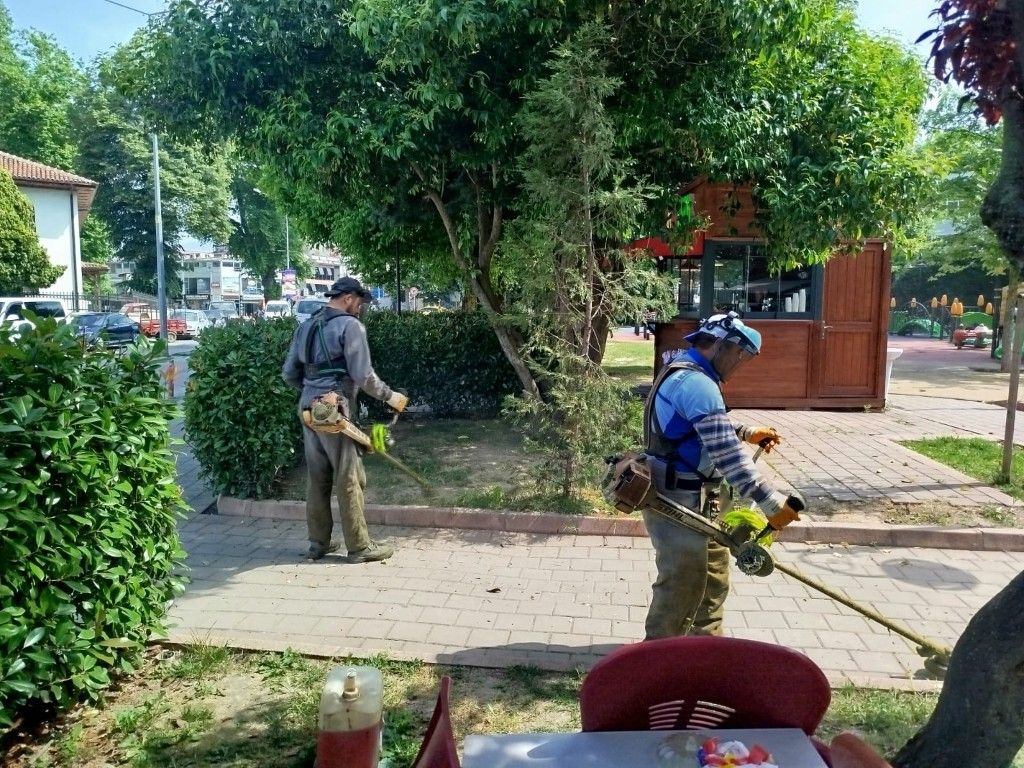 HENDEK’TE YEŞİL ALANLARDA TEMİZLİK SEFERBERLİĞİ 