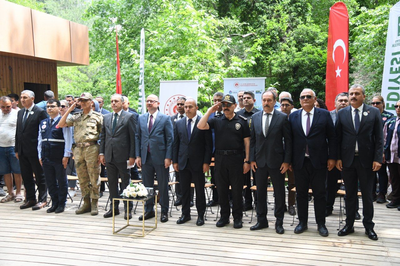 OSMANİYE KARAÇAY ŞELALE'DE ÇEVRE HAFTASI COŞKUSU