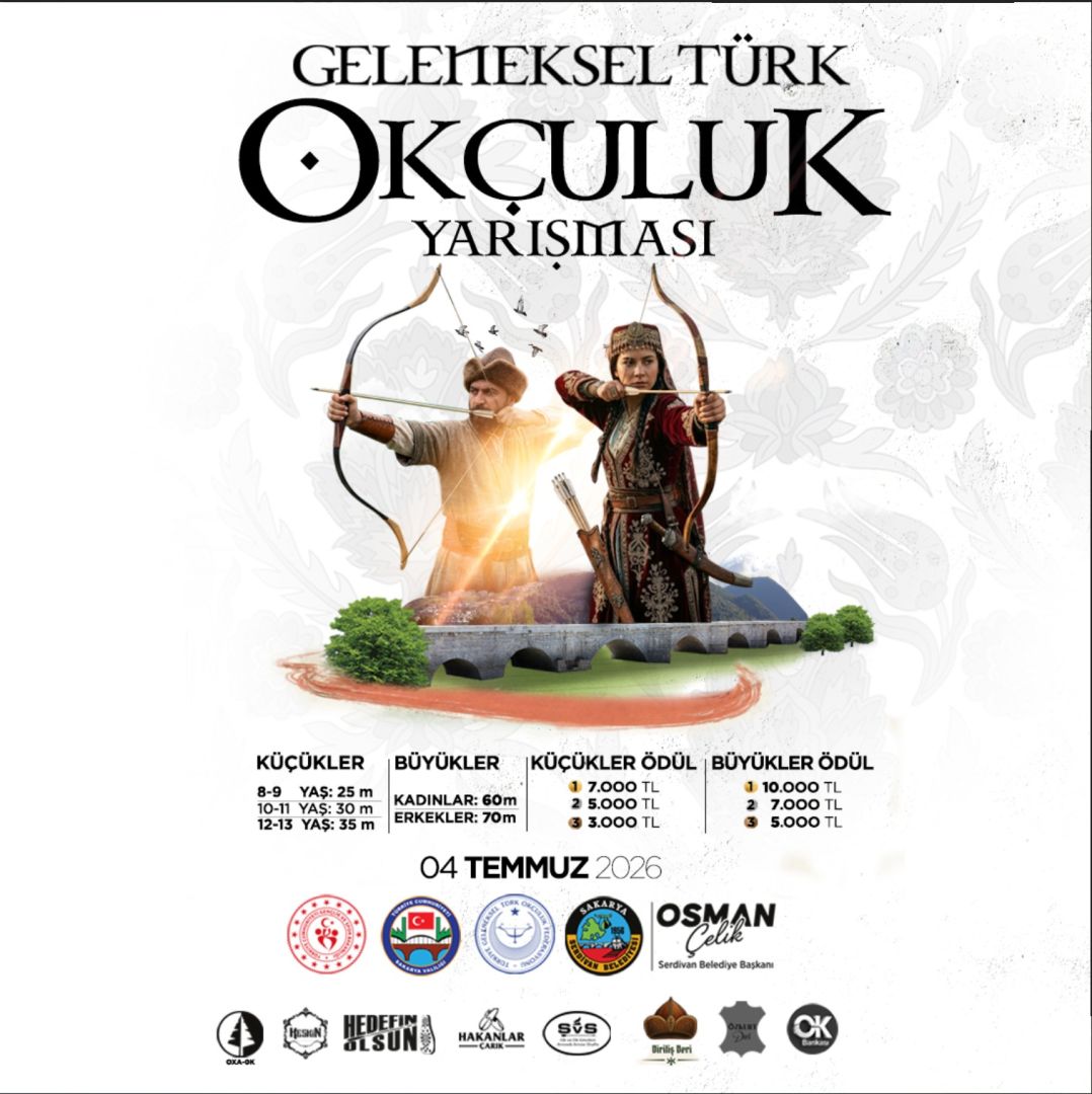 SERDİVAN’DA OKLAR HEDEFLE BULUŞUYOR 