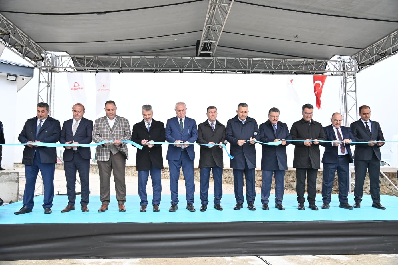 SOĞANLI’DA DEV TÜRBİNLER DÖNMEYE BAŞLADI