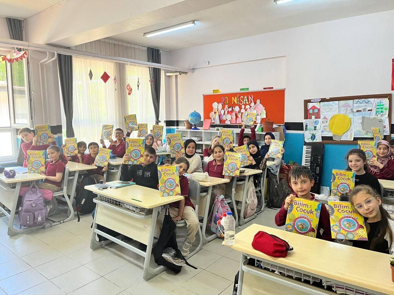 TÜBİTAK DERGİLERİ KIRSAL OKULLARDA ÖĞRENCİLERLE BULUŞTU 