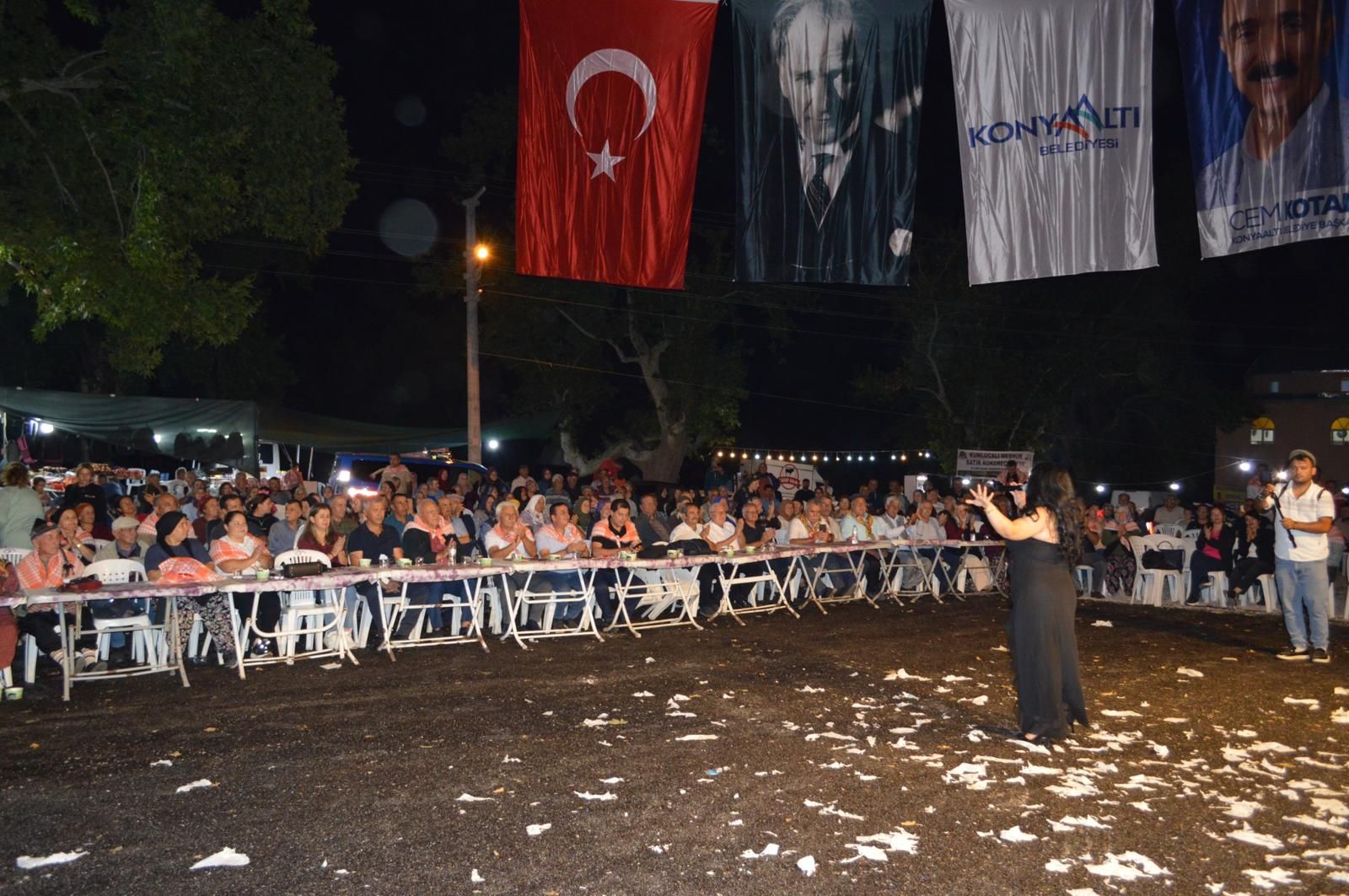 ANTALYA’DA ÜÇOLUK YAYLASI’NDA ŞENLİK HAVASI 