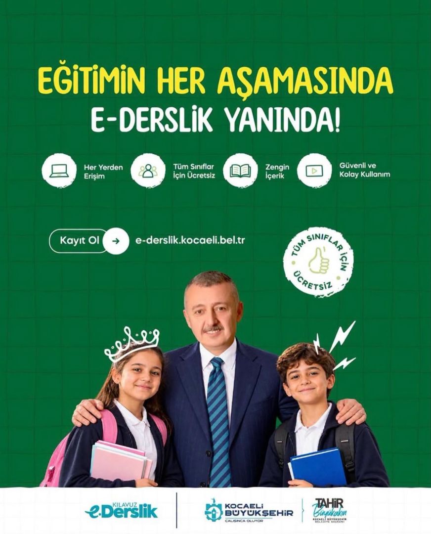 KILAVUZ E-DERSLİK’TEN ÜCRETSİZ DİJİTAL EĞİTİM DESTEĞİ