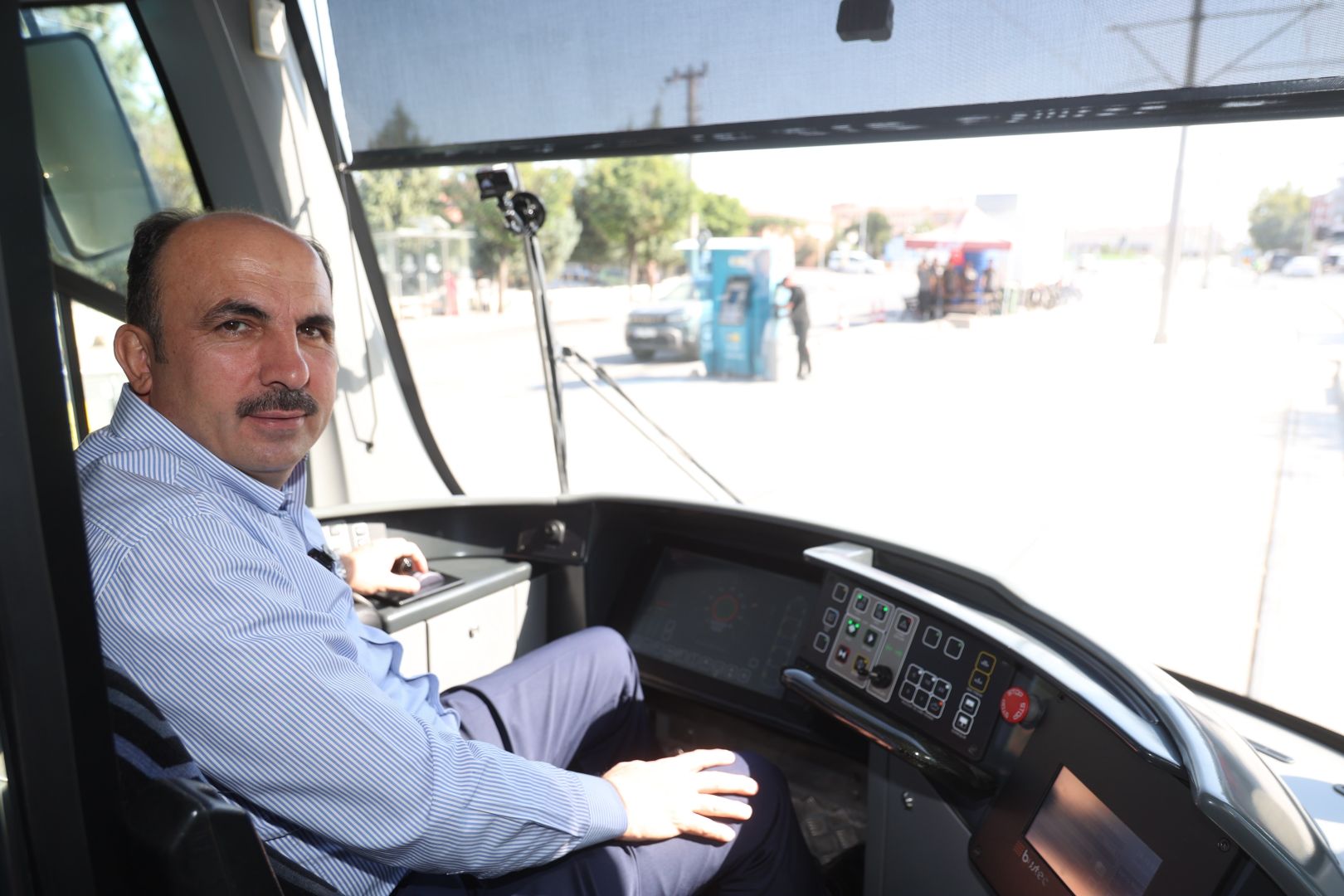 KONYA’DA ŞEHİR HASTANESİ TRAMVAYI İÇİN İLK TEST SÜRÜŞÜ YAPILDI